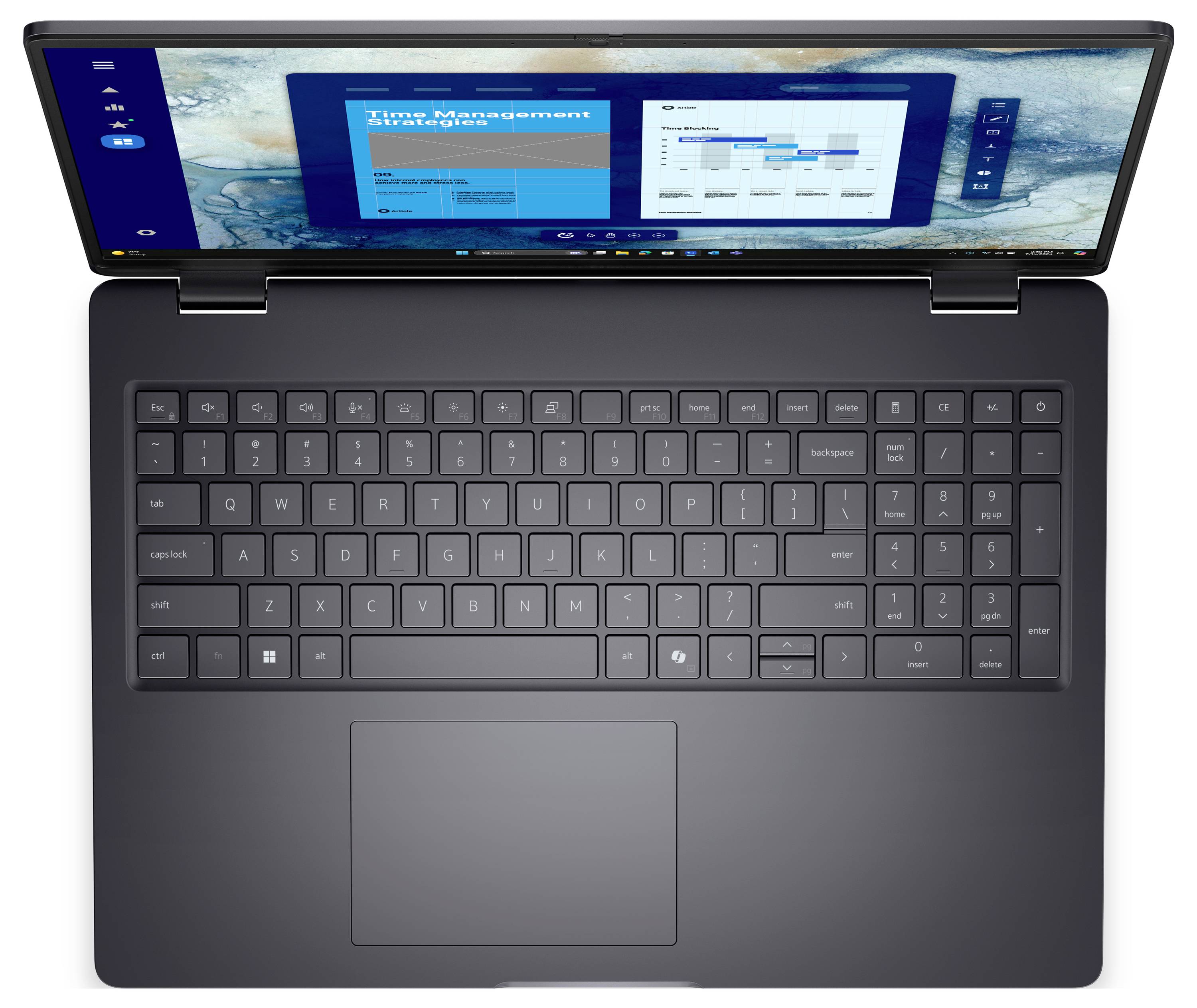 Dell Notebook Pro 16 40.6 cm (16 Zoll) 225U 16 GB RAM 512 GB SSD Deutsch, QWERTZ Intel Intel-Grafik Schwarz K2D6P
