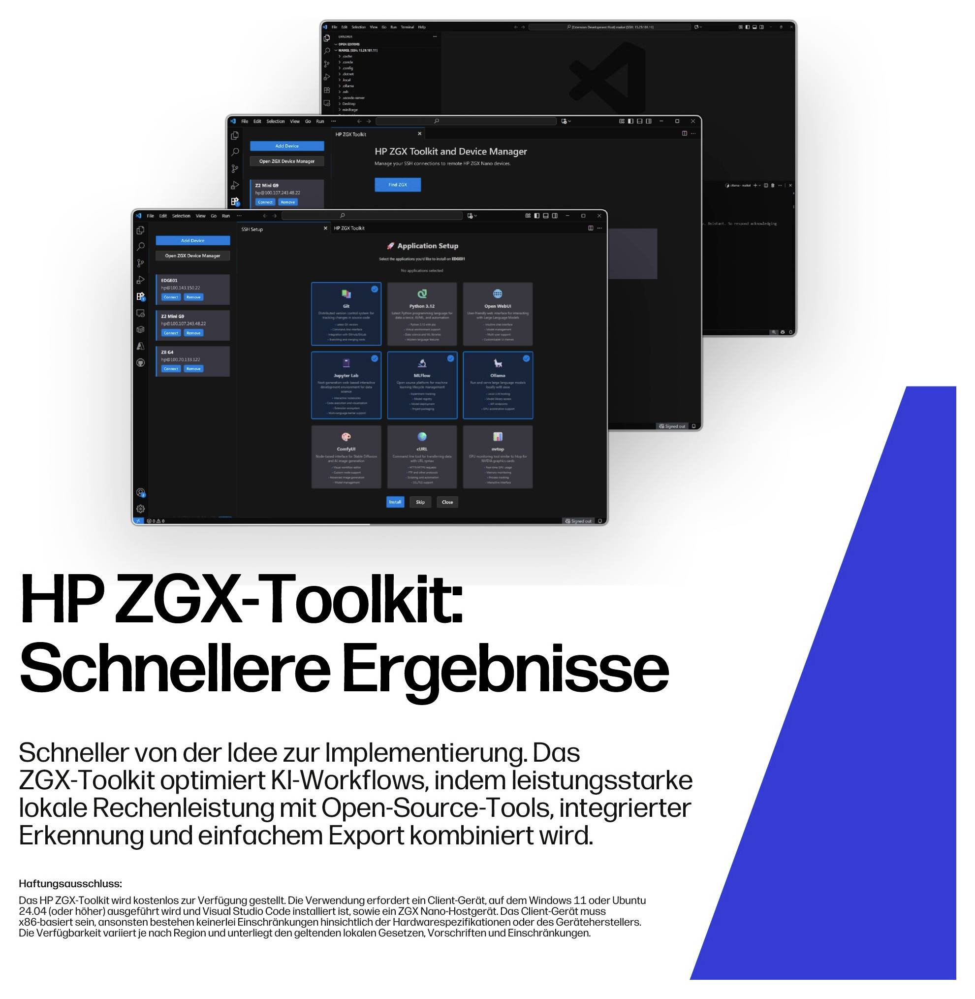 Ein blauer, rechteckiger Industrie-Computer mit der Bezeichnung „Shuttle