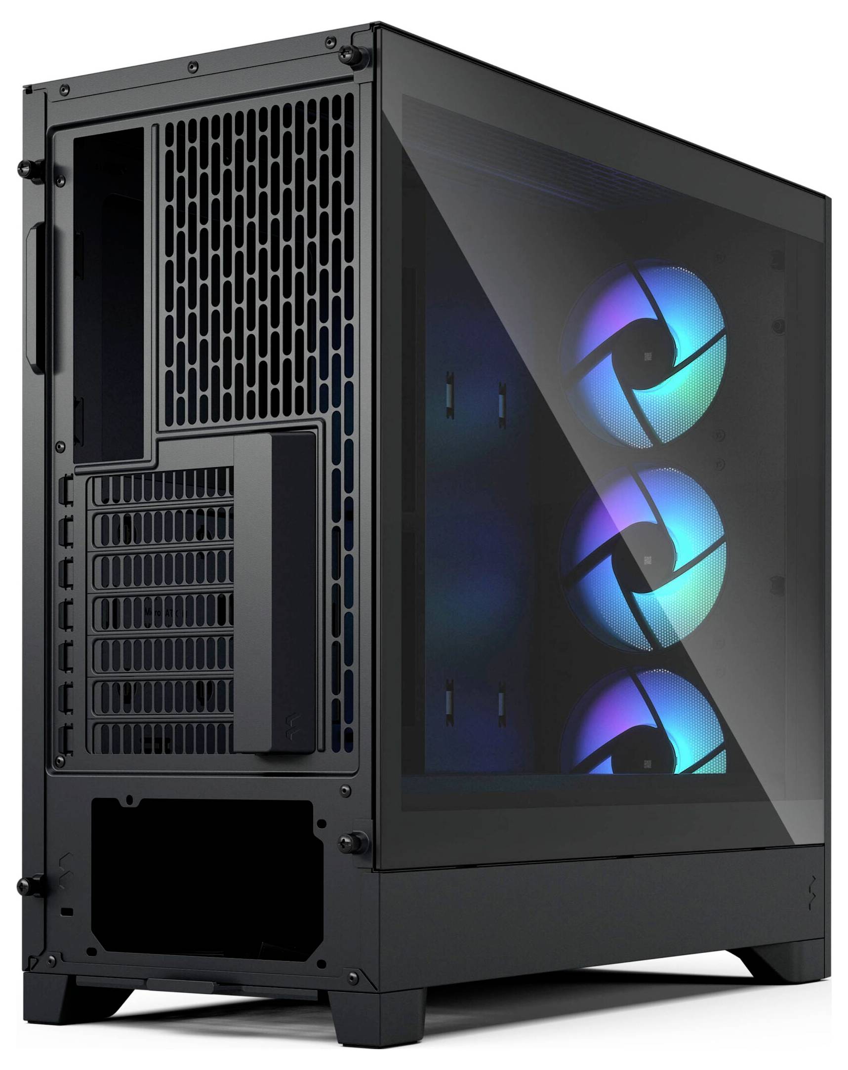 Fractal Design Geh Pop 2 Air Black TG RG Midi-Tower PC-Gehäuse Schwarz