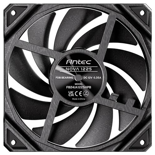 Antec Nova PC-Gehäuse-Lüfter Schwarz (B x H x T) 120 x 25 x 120mm