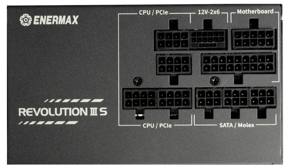 Enermax Power Supply 1000W Revolution3 8 PC Netzteil 1000W 80PLUS® Platinum