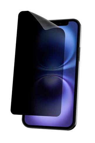 Eine blau-schwarze Laptophülle mit Griff, die ein elegantes Design und ein kleines Logo auf der Vorderseite aufweist.