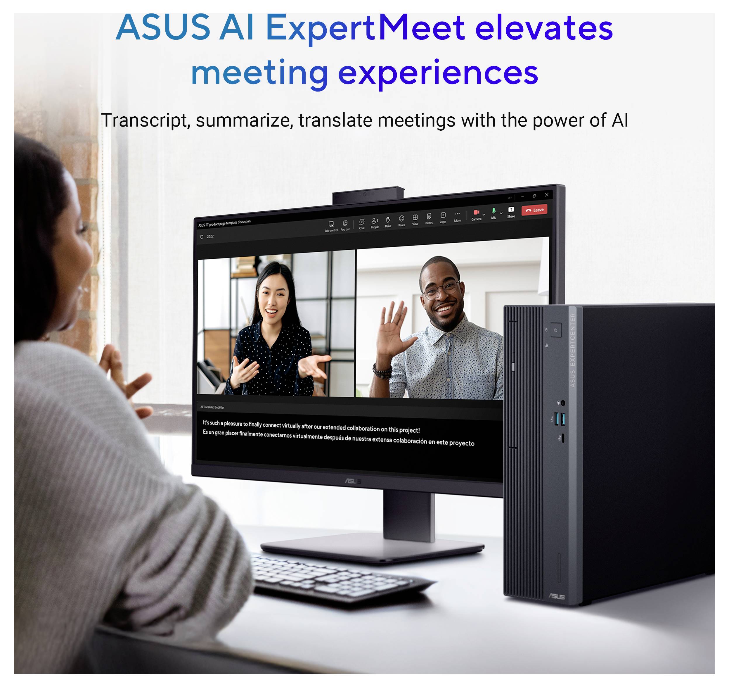 Asus Workstation ExpertCenter P5 C5-210H 16 512 SF 210H 4.8GHz 16GB RAM 512GB SSD Intel Intel-Grafik 90PF05A1-M00M50