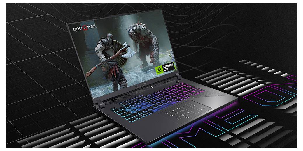 Asus Gaming Notebook 40.6 cm (16 Zoll) WQXGA 8940HX 16 GB RAM 1 TB SSD Deutsch, QWERTZ AMD AMD Radeon NVIDIA GeForce RTX 5080 GDDR7 Grau 90NR0Q