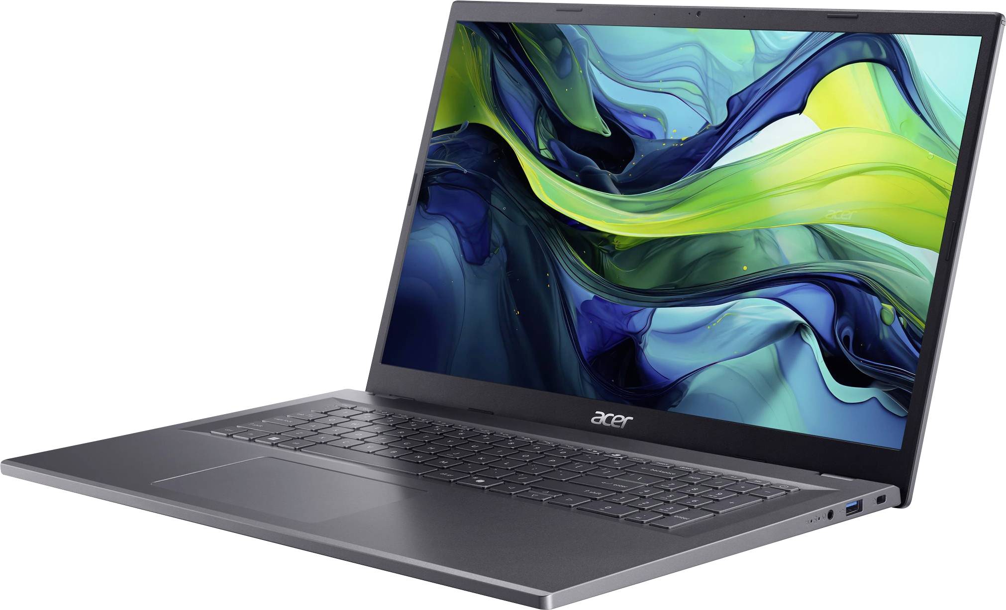 Acer Notebook 43.9 cm (17.3 Zoll) Full HD 120U 16 GB RAM 1 TB SSD Deutsch, QWERTZ Intel Intel-Grafik Grau NX.J02EG.02C