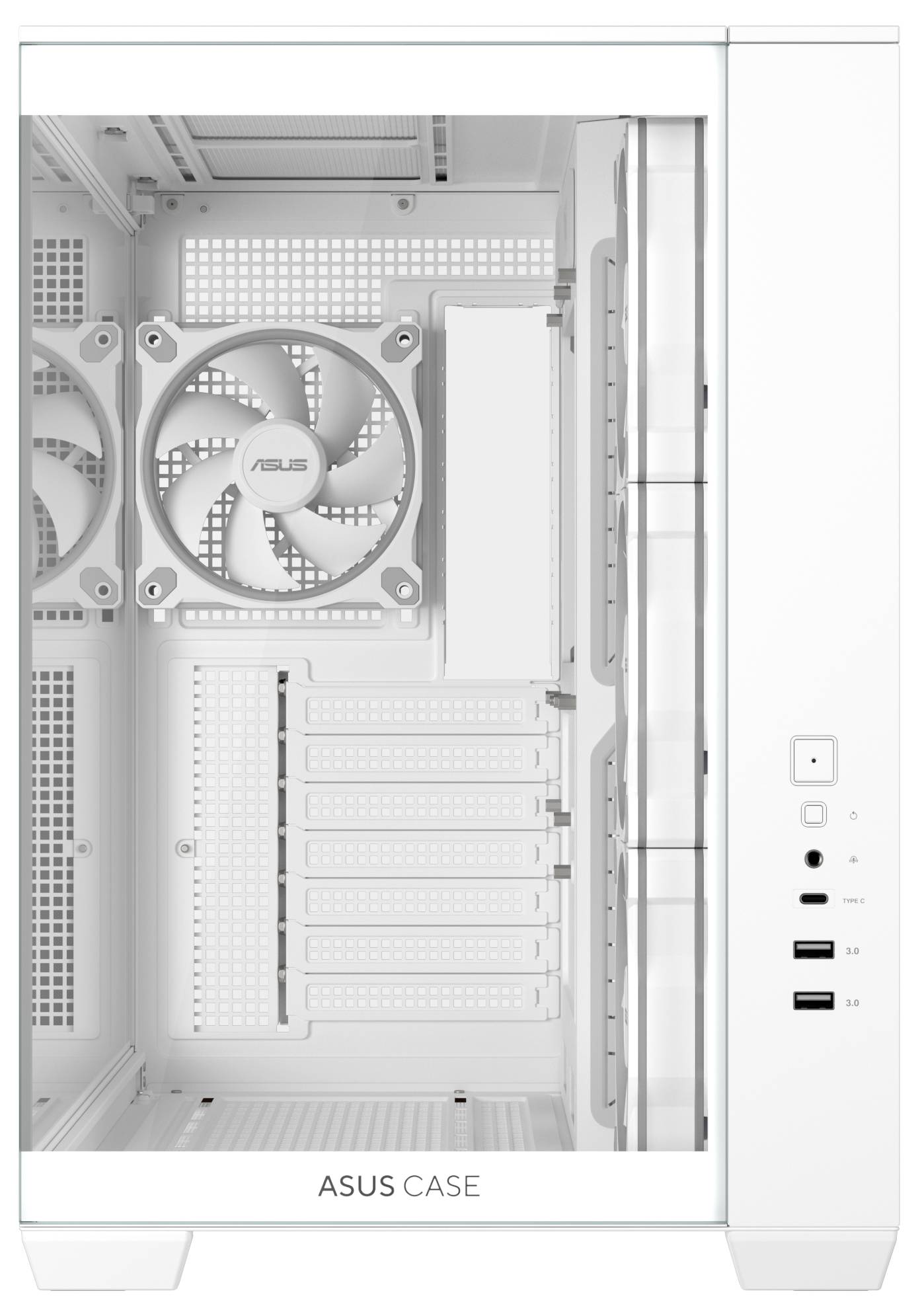 A32 PLUS - ATX-Gehäuse - Seitenteil mit Fenster (gehärtetes Glas)
