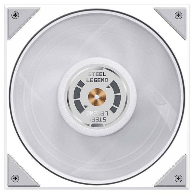 Eine silberne CD oder DVD mit der Bezeichnung „STEEL LEGEND