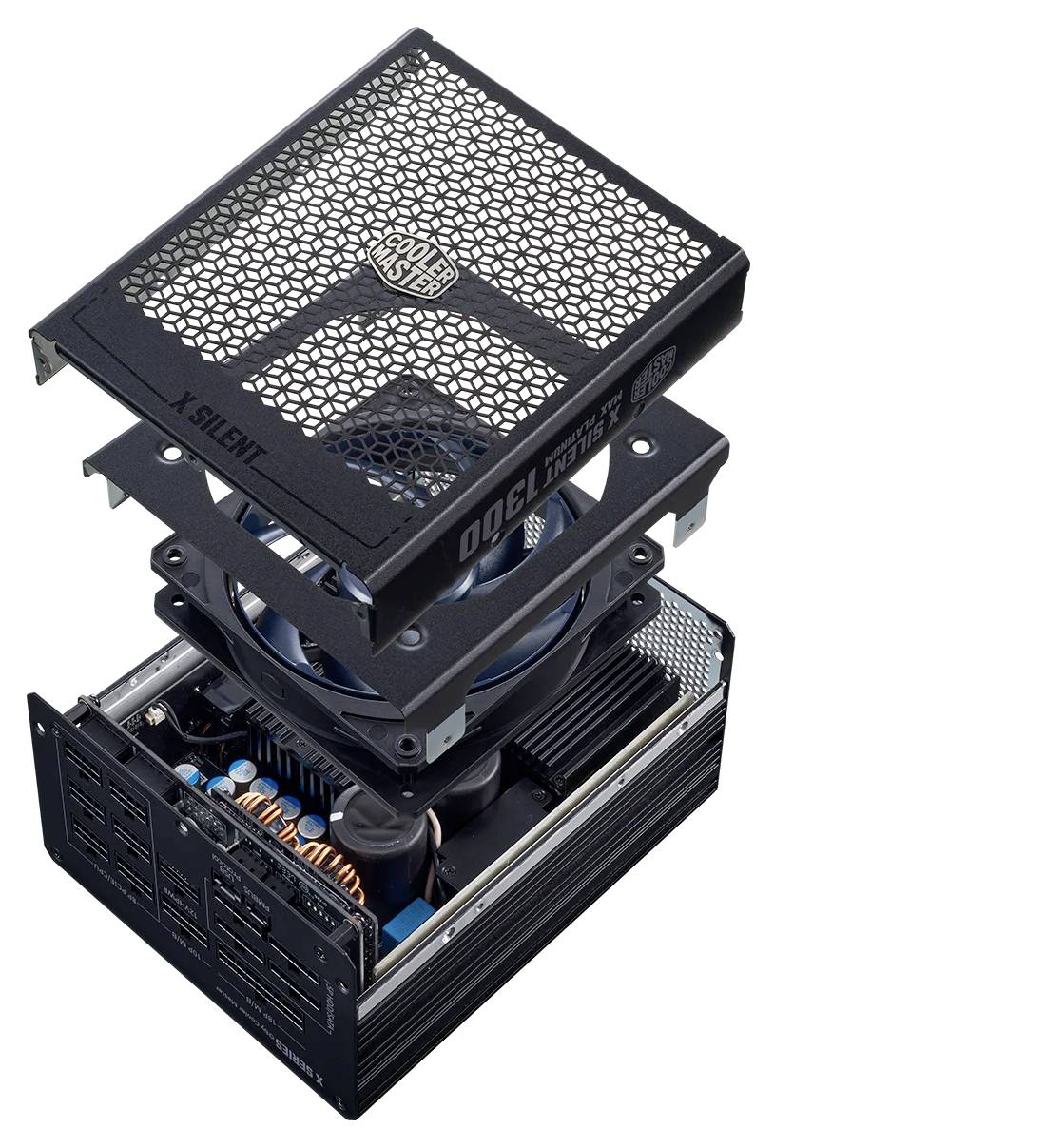 Cooler Master CoolerMaster Netzteil X Silent MAX Plati PC Netzteil 1300W ATX 80PLUS® Platinum