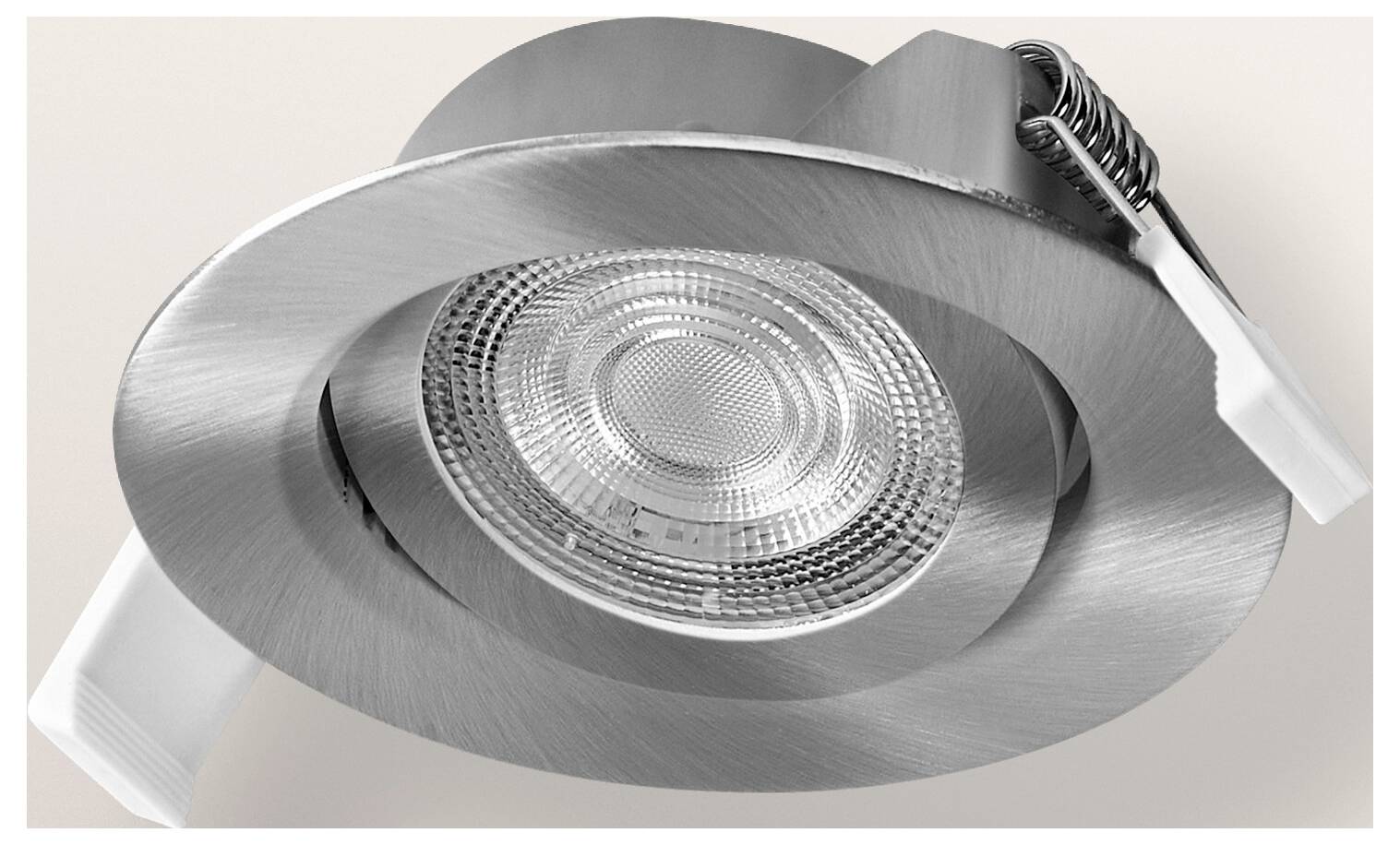 OSRAM HOMELIGHTING 4099854595554 Deckenstrahler, LED-Deckenstrahler Satin-Nickel