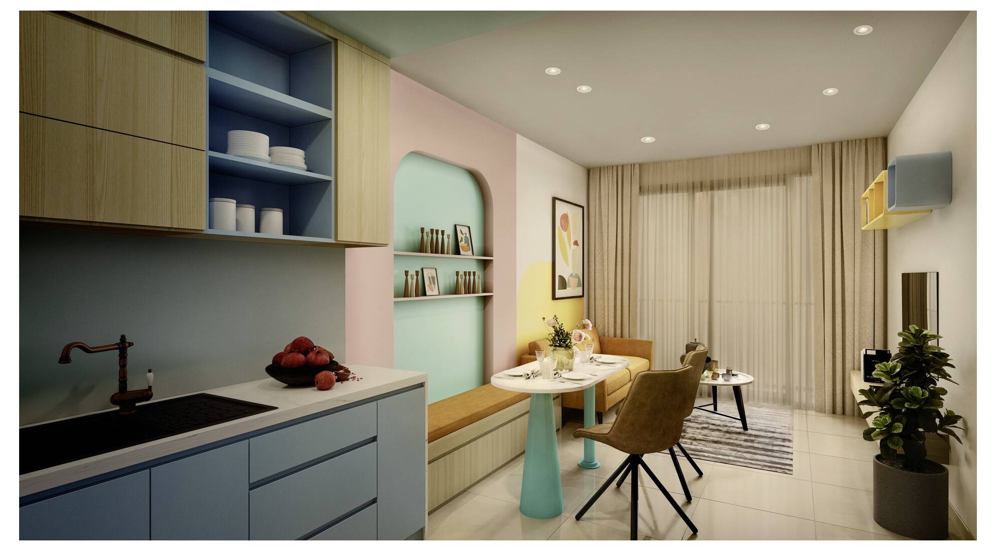 OSRAM HOMELIGHTING 4099854595578 Deckenstrahler, LED-Deckenstrahler Weiß