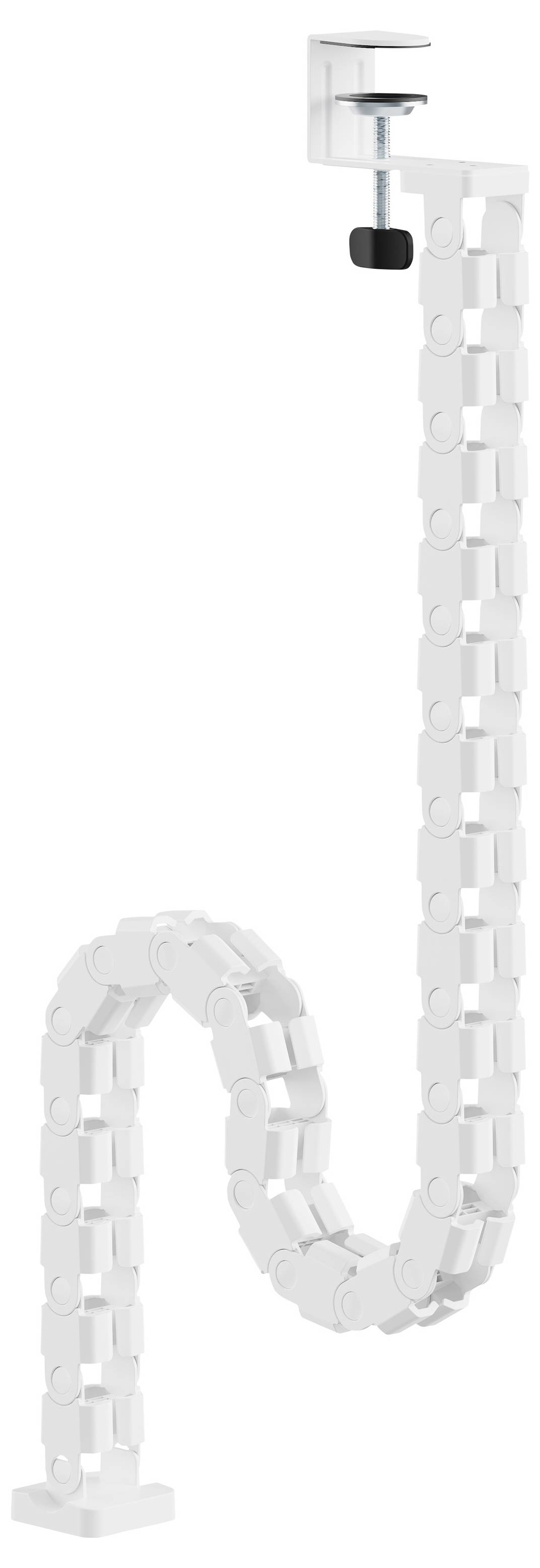 SpeaKa Professional Kabel-Bündelschlauch ABS, Stein Weiß flexibel (L x B x H) 1382 x 73 x 120mm 1 St. SP-14922184