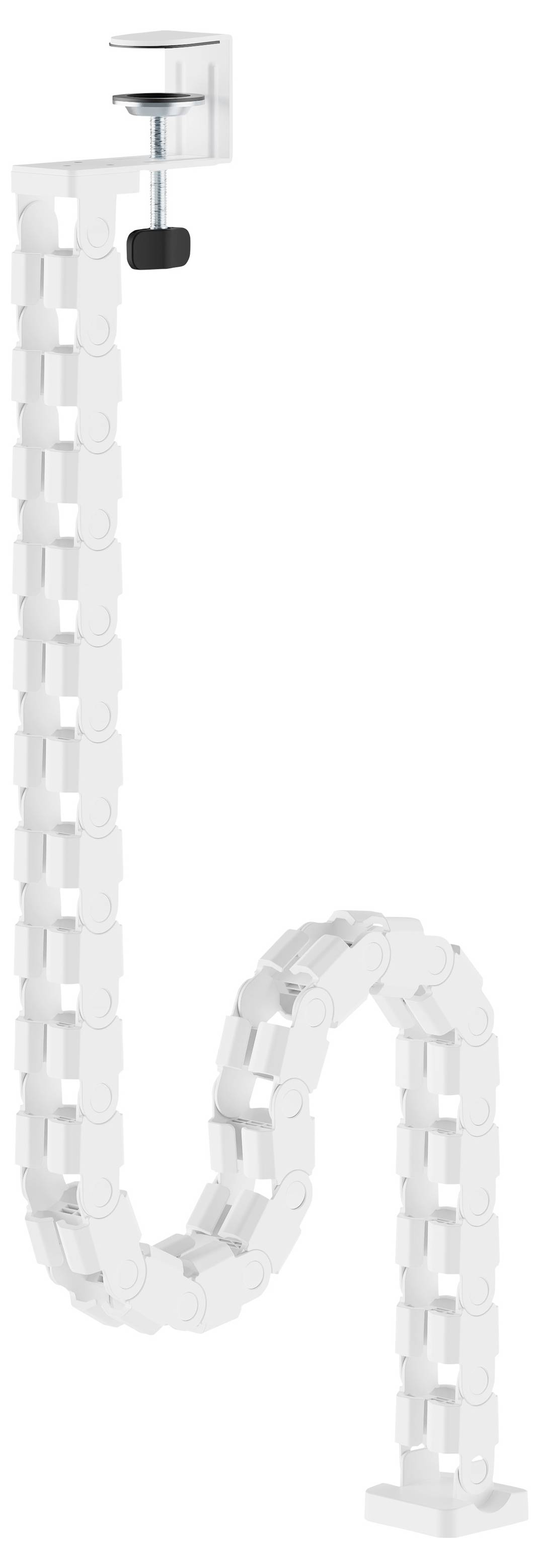 SpeaKa Professional Kabel-Bündelschlauch ABS, Stein Weiß flexibel (L x B x H) 1382 x 73 x 120mm 1 St. SP-14922184