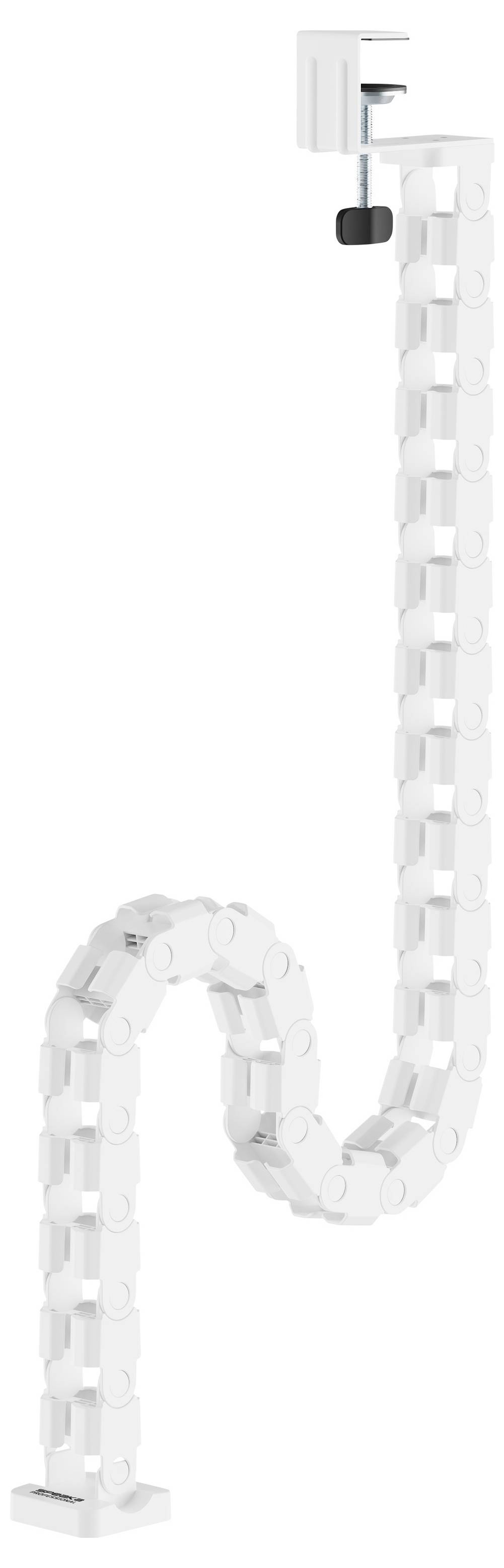 SpeaKa Professional Kabel-Bündelschlauch ABS, Stein Weiß flexibel (L x B x H) 1382 x 73 x 120mm 1 St. SP-14922184