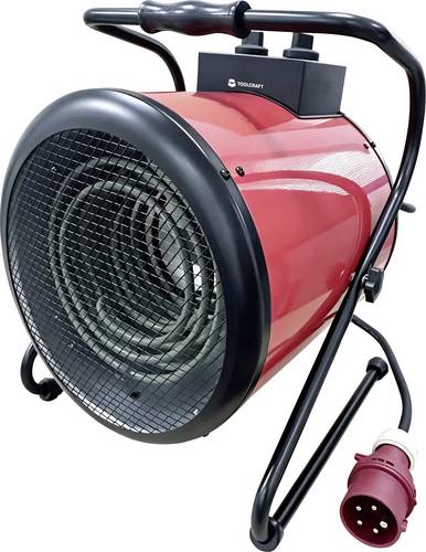 TOOLCRAFT TO-11191653 Heißluftgebläse 9000 W Schwarz-Rot