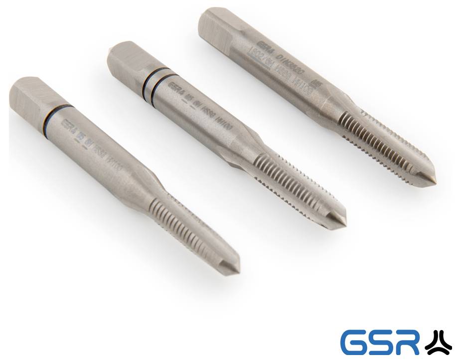 GSR B00105170 Handgewindebohrer metrisch M5 DIN 352 HSS-G 3St.
