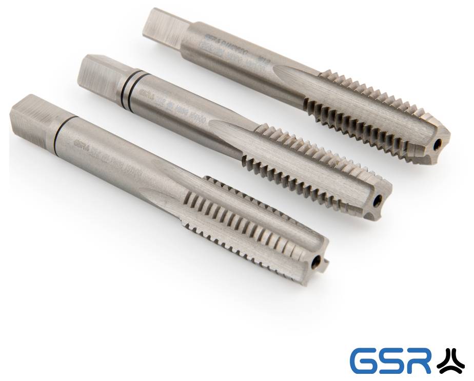 GSR B00105250 Handgewindebohrer metrisch M12 DIN 352 HSS 3St.