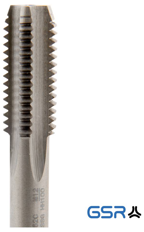 GSR B00105250 Handgewindebohrer metrisch M12 DIN 352 HSS 3St.
