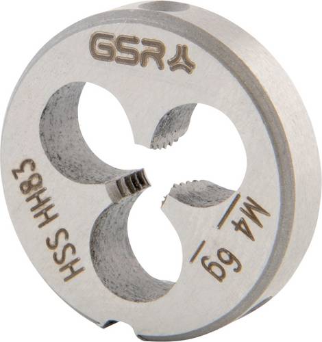 GSR B00402150 Schneideisen metrisch M4 Rechtsgewinde DIN 223 HSS