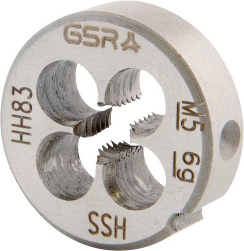 GSR B00402170 Schneideisen metrisch M5 Rechtsgewinde DIN 223 HSS
