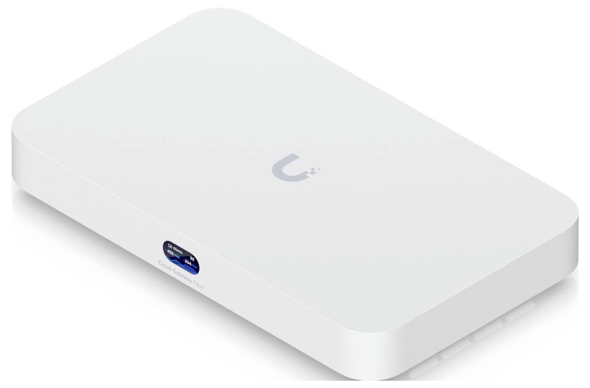 Ein schlankes, schwarzes rechteckiges Modem mit der Bezeichnung 