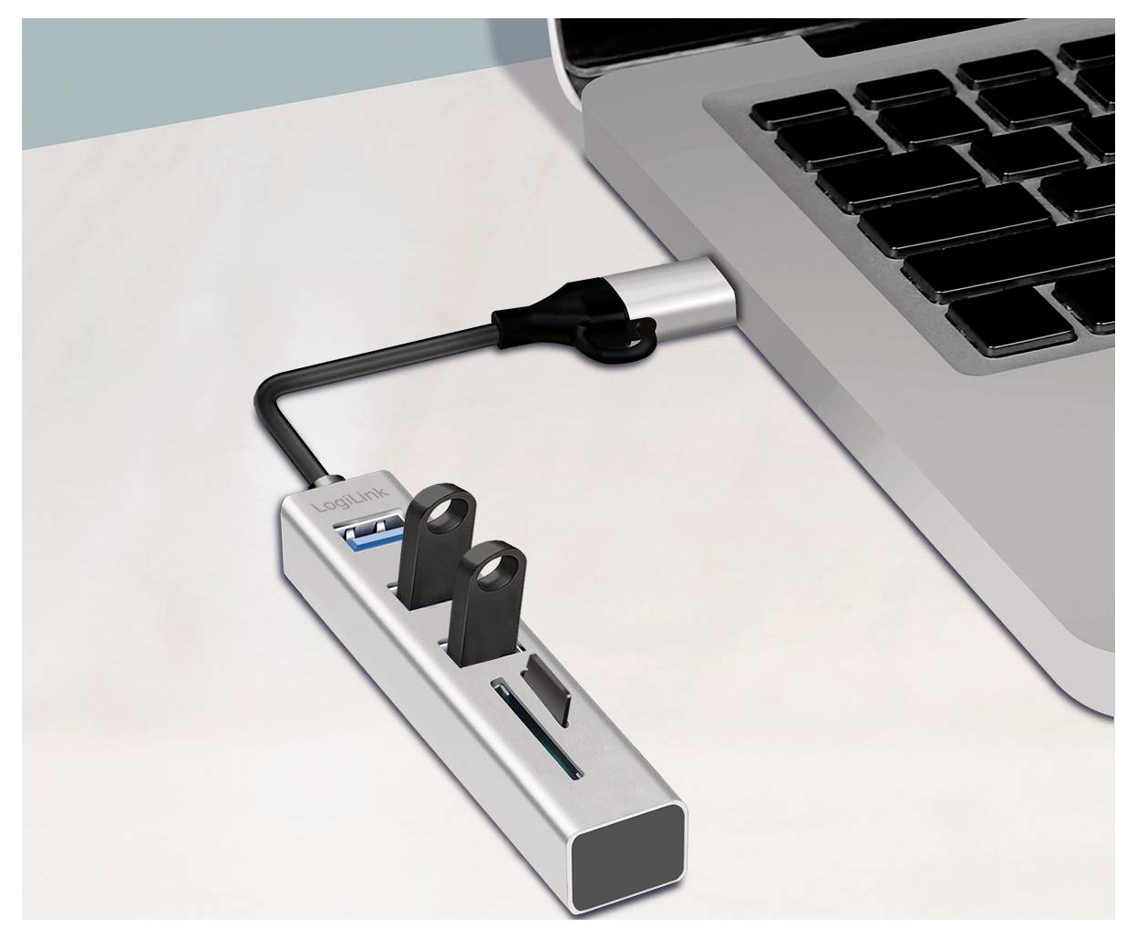 Technische Zeichnung eines 1000 mm langen Profils mit Querschnittabmessungen bezeichnet 18,5, 15,5, 14, 12, 9 und 4,5 mm; alle Maße in mm.