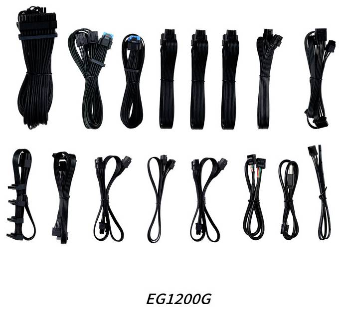 Lian Li EDGE GOLD 1200 80 PLUS Gold PC Netzteil 1200W ATX 80PLUS® Gold