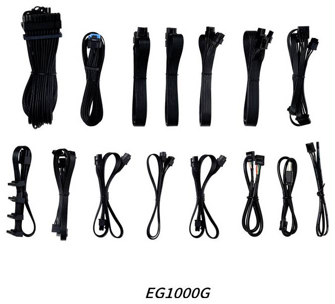 Lian Li EDGE GOLD 1000 80 PLUS Gold PC Netzteil 1000W ATX 80PLUS® Gold