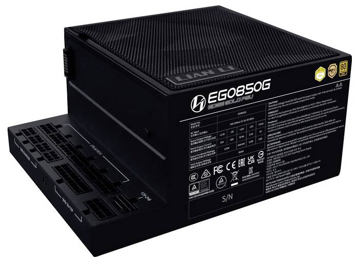 Lian Li EDGE GOLD 850 80 PLUS Gold PC Netzteil 850W ATX 80PLUS® Gold