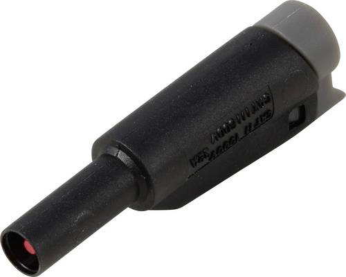 VOLTCRAFT MP-32 schwarz Laborstecker Flanschstecker Schwarz 1 St. Bulk