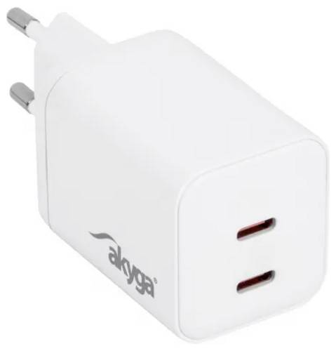 Akyga USB Ladegerät 45 W USB-C® Weiß
