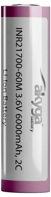 Eine zylindrische Lithium-Ionen-Batterie mit der Bezeichnung 