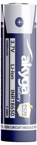 Akyga Spezial-Akku Li-Ion 3.7 V 2000 mAh 1 St.
