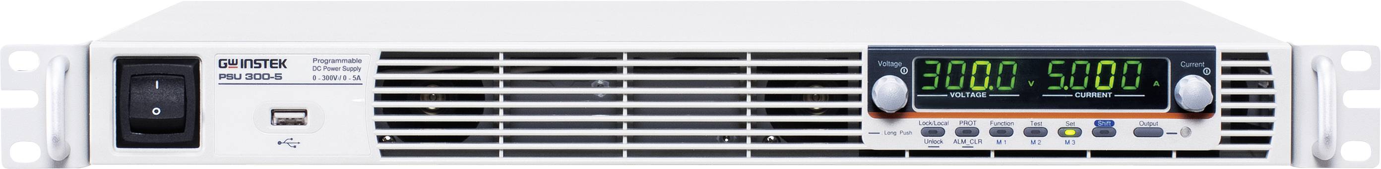 Programmierbares Gleichstromnetzteil mit digitaler Anzeige, die 