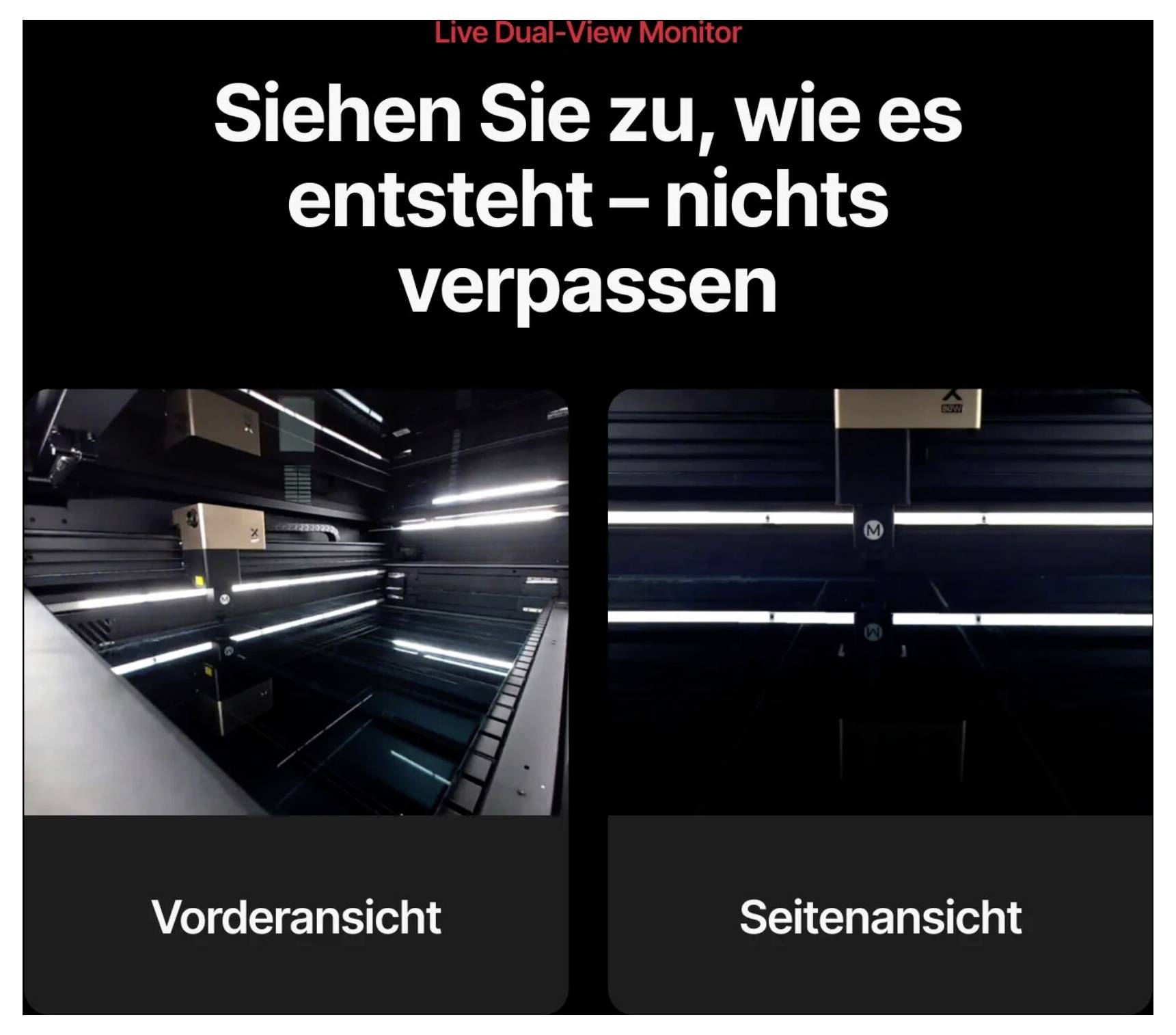 XTool P3 80W Flaggschiff-CO2-Laserschneider mit intelligenter Automatisierung