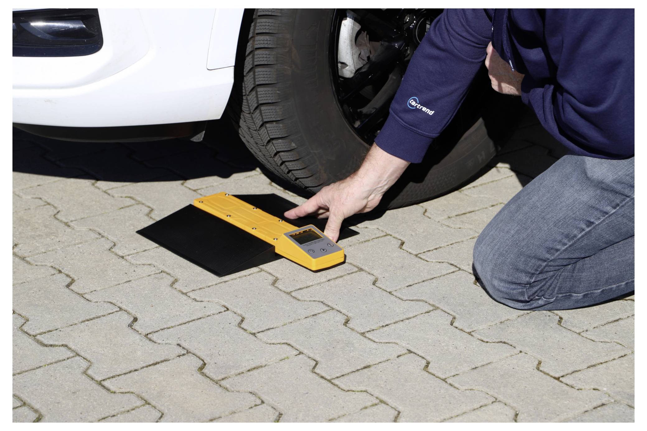 Cartrend 757198:Rampe für Fahrzeugwaage