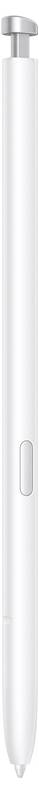 Ein schlanker weißer digitaler Stift mit einer Taste an der Seite, entwickelt für präzise Toucheingaben auf kompatiblen Geräten.