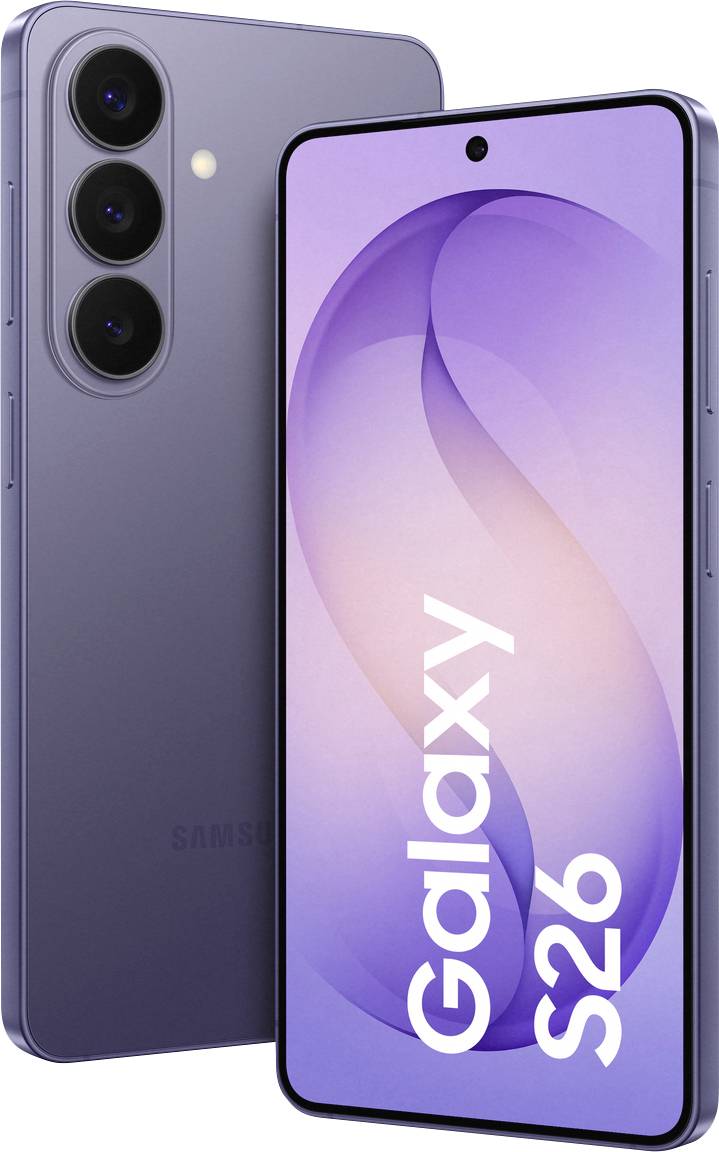 Vorder- und Rückansicht eines Smartphones mit der Bezeichnung 