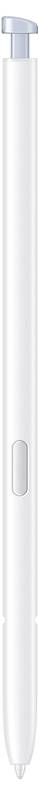 Ein schlanker weißer Stift mit silbernem Clip und minimalistischem Design.