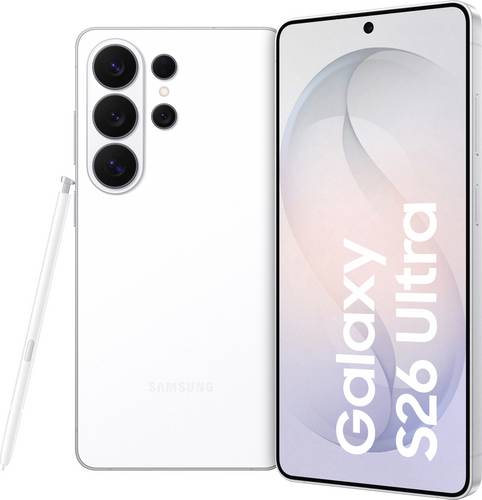 Samsung Galaxy S26 Ultra 512 GB Weiß EEK A (A - G) 17.5 cm (6.9 Zoll) Smartphone