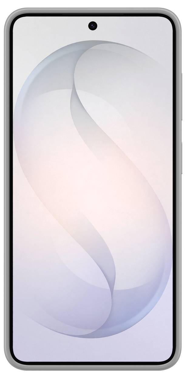 Ein schwarzes Samsung-Handyhülle-Design für MagSafe-Zubehör mit großem Kameraausschnitt und kreisförmiger Erhebung für die magnetische Befestigung.