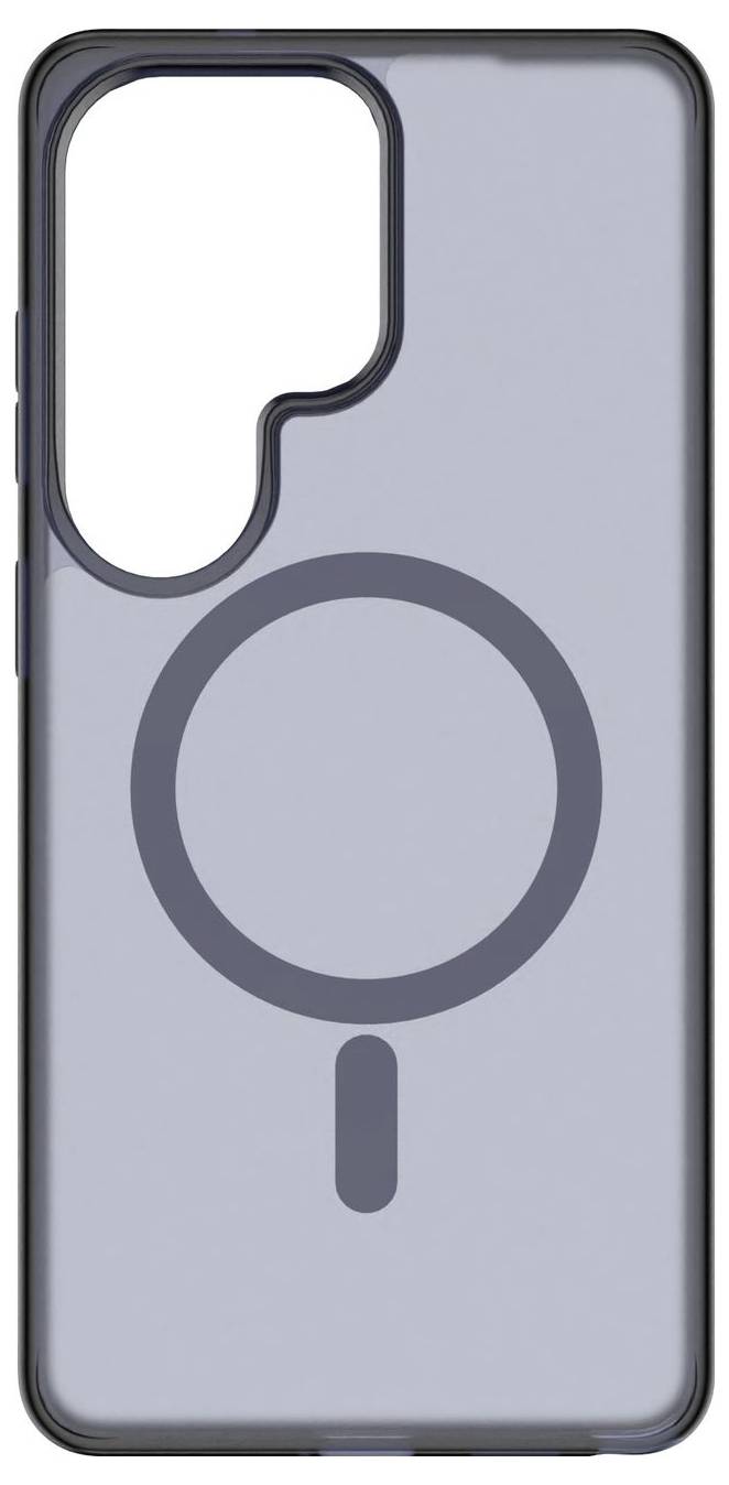 Ein für drahtlose Ladefähigkeit konzipiertes Handycase mit einem sichtbaren, kreisförmigen Ladespulenmuster auf der Rückseite.