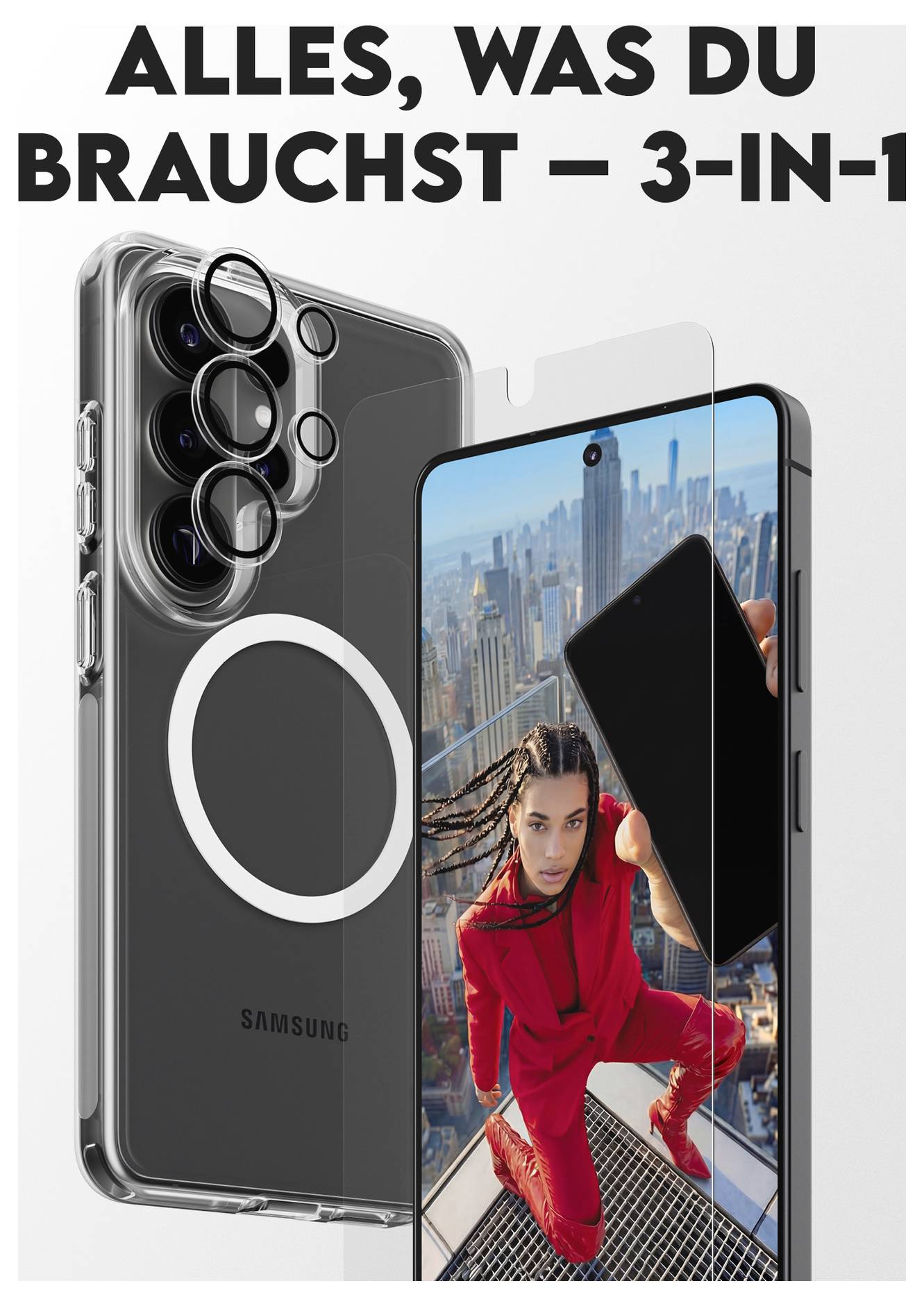 PanzerGlass Displayschutzglas Samsung Galaxy S26 Ultra 1 St. CR46018