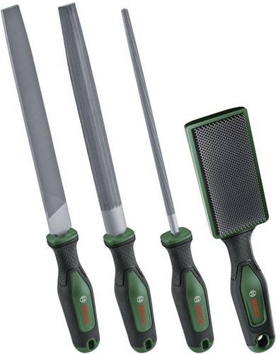 Bosch Home and Garden 1600A034GM Handwerkzeuge Feilen-Set 200 mm / 8  mit Bürste, 4-teilig 1 St.