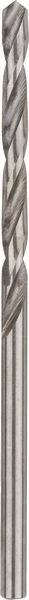 Ein Nahaufnahmebild eines zylindrischen, verdrehten Metallbohrers, das seine scharfen Spiralnuten zeigt, die zum präzisen Schneiden ausgelegt sind.