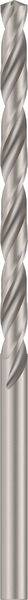Ein Metallbohrbit mit Spiralnuten.