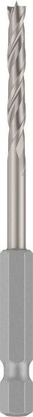 Ein Metallbohrer mit Spiraldesign zum Bohren in harte Oberflächen.