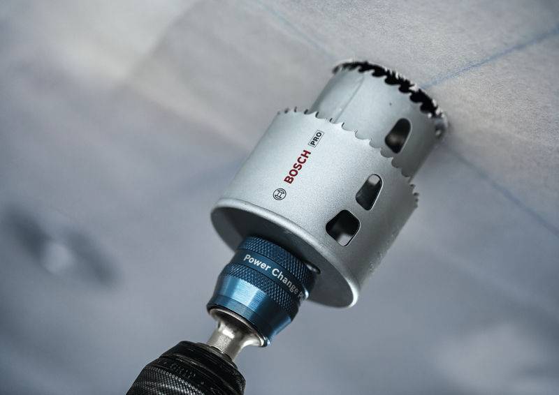 Eine Nahaufnahme einer mit „BOSCH