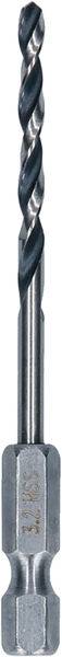 Ein Metallbohrmeißel mit spiralförmiger Spitze, geeignet für hochpräzise Bohraufgaben.
