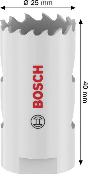 Lochsäge mit der Bezeichnung 
