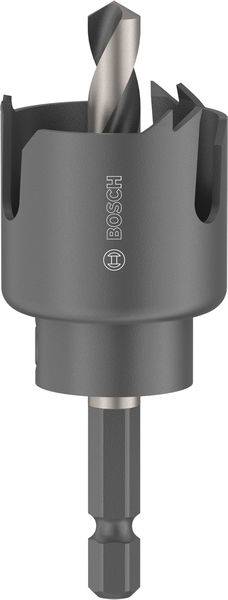 Ein Metalllochsäge mit dem Markenlogo „Bosch